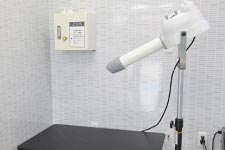 写真：ドライヤーブース