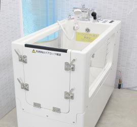 写真：マイクロバブル温浴バス